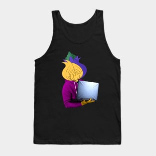 Funny tor - Expect us T-Shirt Tank Top